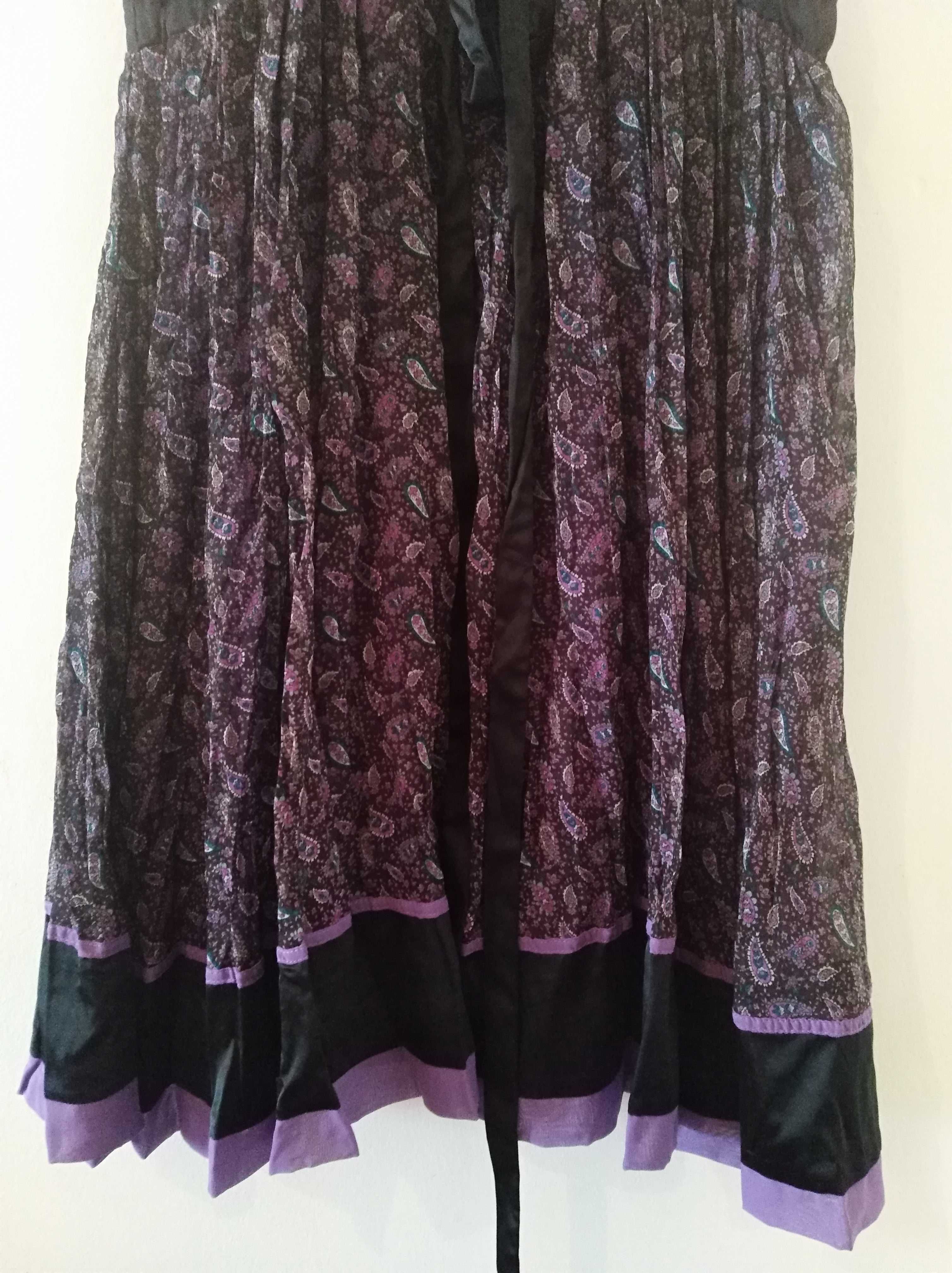 Vestido alças verão tamanho S (busto 40cm)