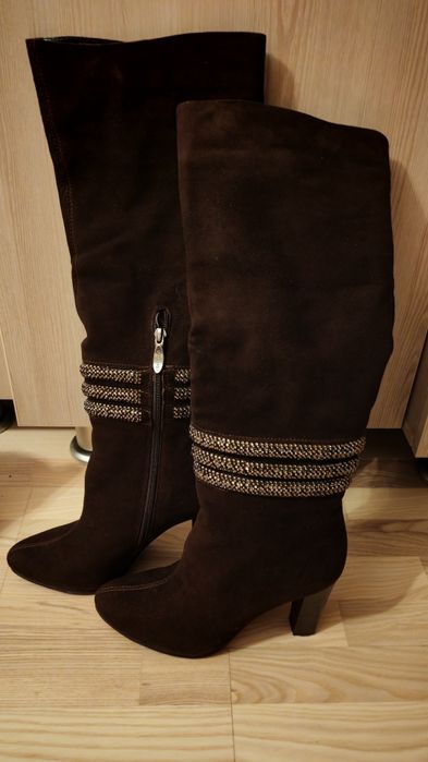 Продам осенние сапоги женские (Италия) идеальное состояние