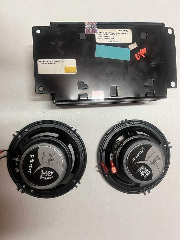 Amplificador bose e 2 colunas