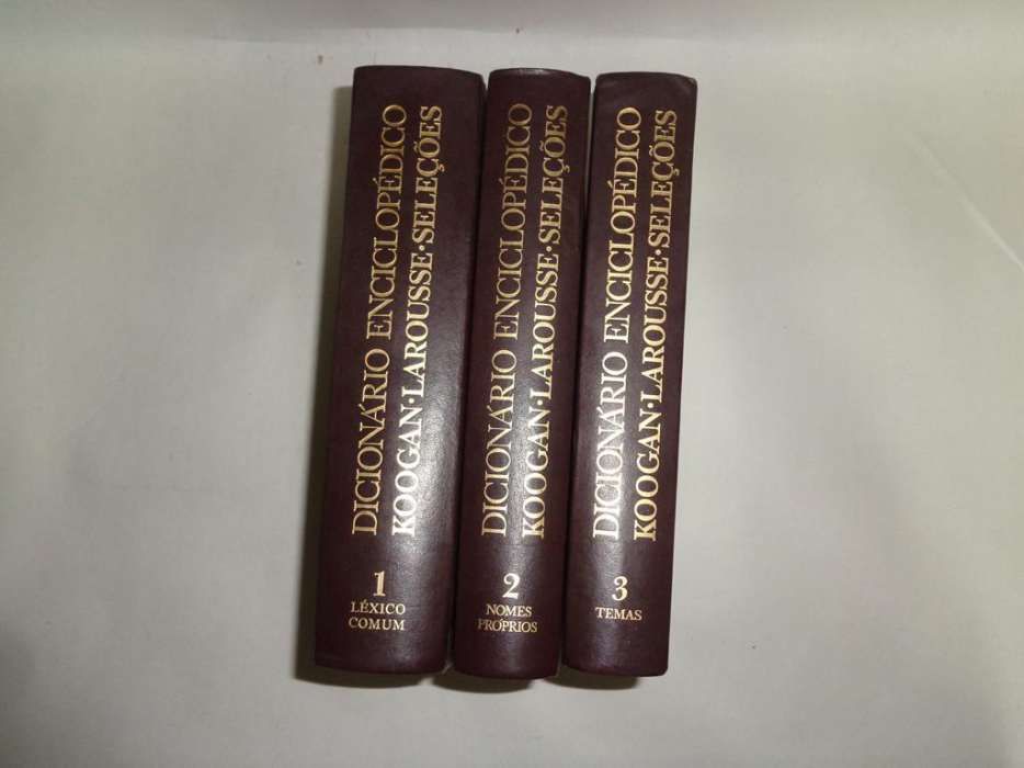 3 Dicionários Enciclopédicos KLS