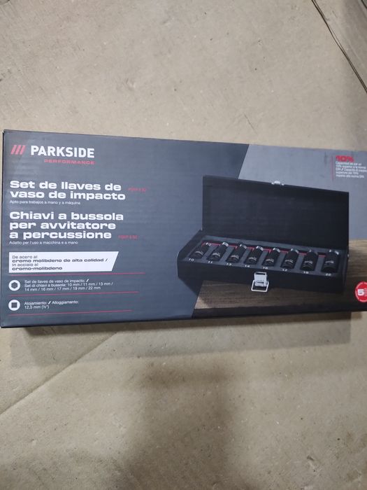 Набір ударних торцевих головок  Parkside Performance