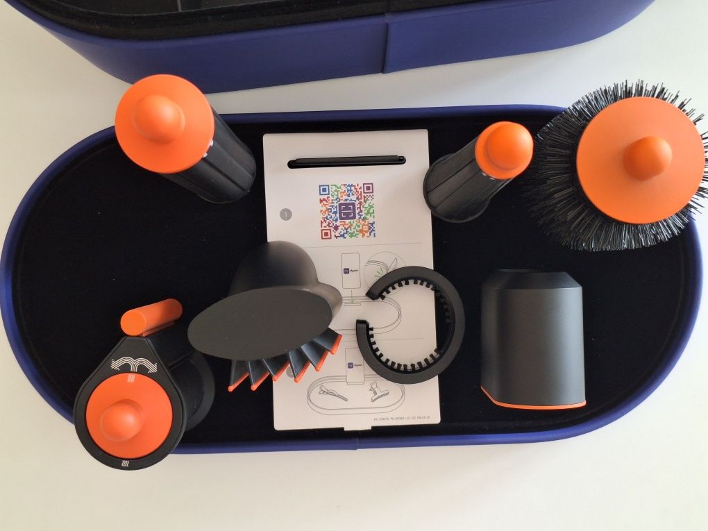 Multistyler Dyson Airwrap i.d.™ Straight+Wavy Niebieski/Topaz