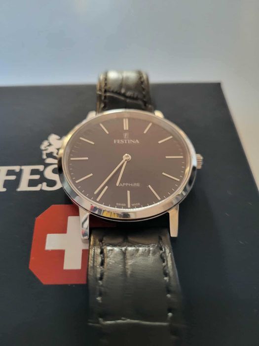 Zegarek Festina swiss made, garniturowy