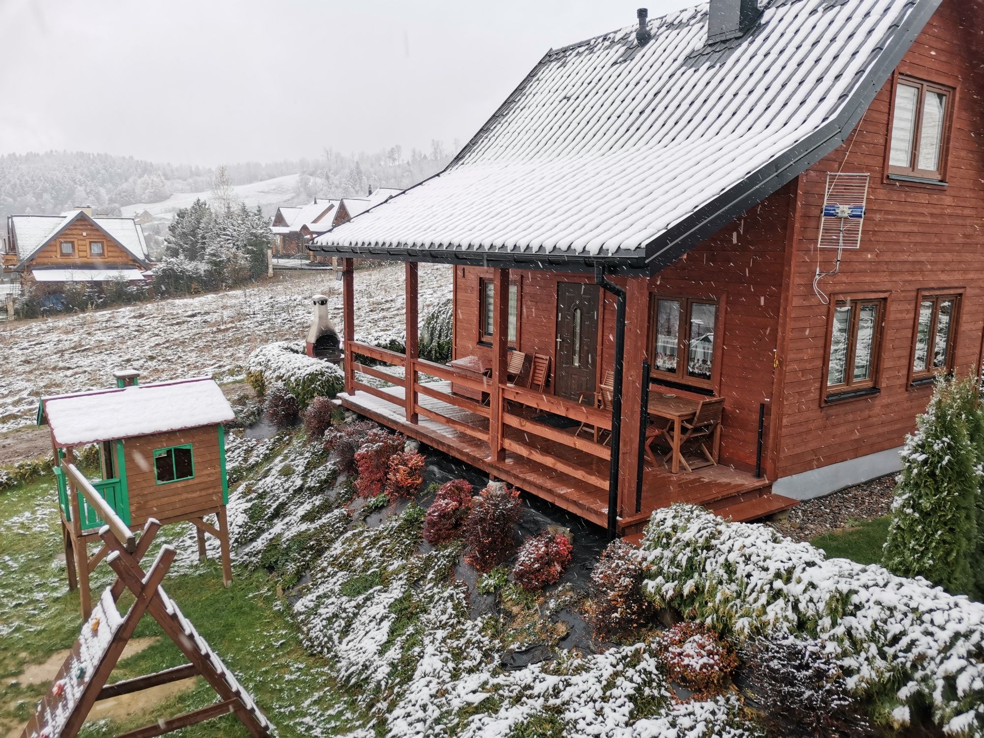 Domek z balią jacuzzi Bieszczady, Zawóz, Solina