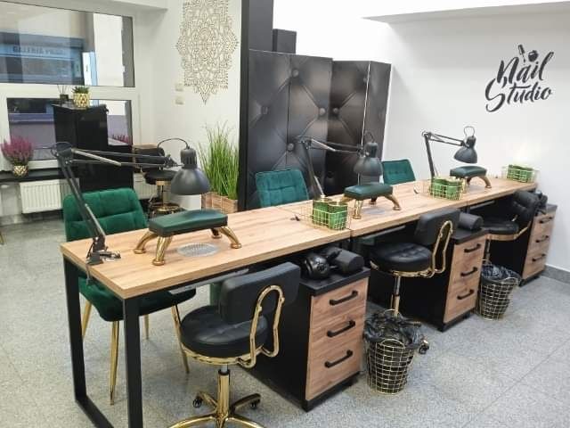 Biurko kosmetyczne manicure LOFT / INDUSTRIAL