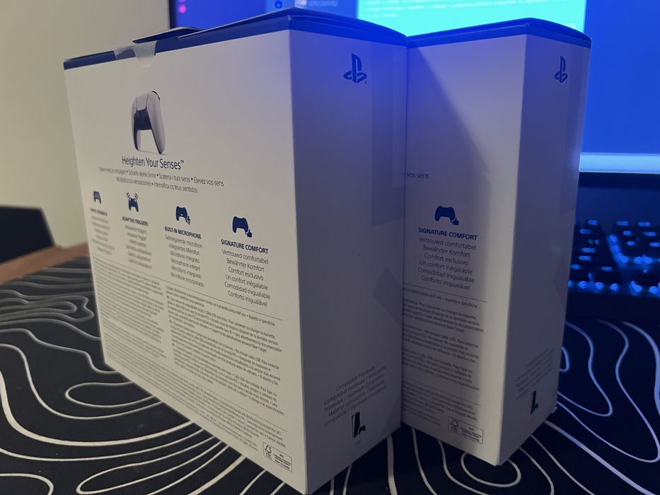 Comandos Dualsense sem fios - BRANCO