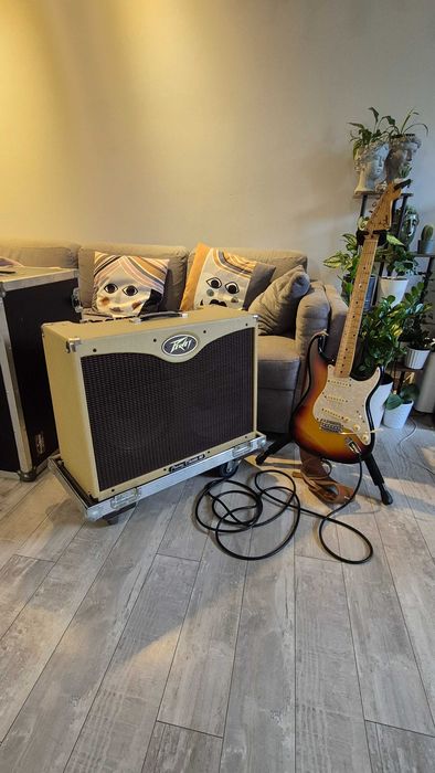 Wzmacniacz lampowy Peavey Classic 50 USA 212 / case / foot switch