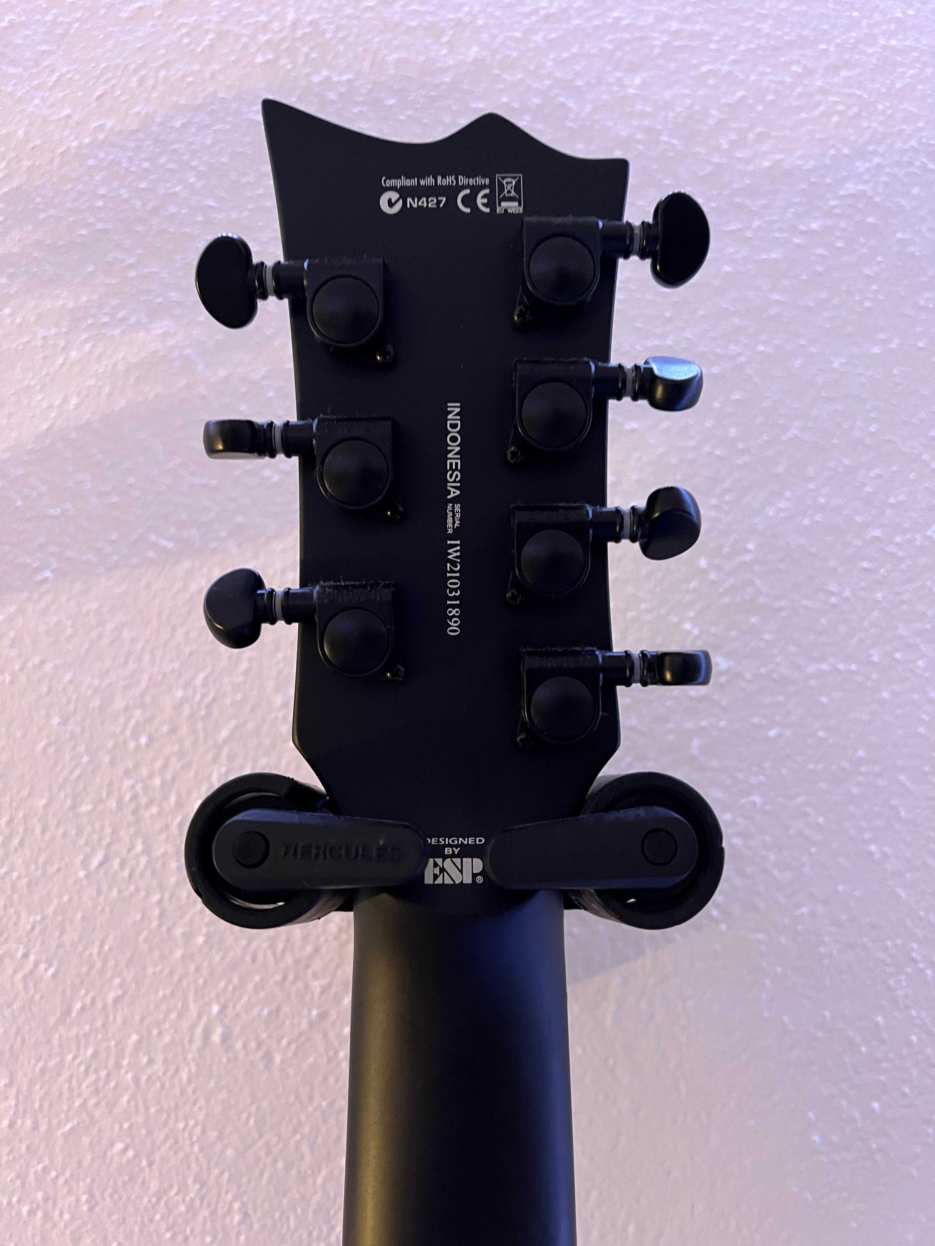 ESP LTD EC-407 Black Satin