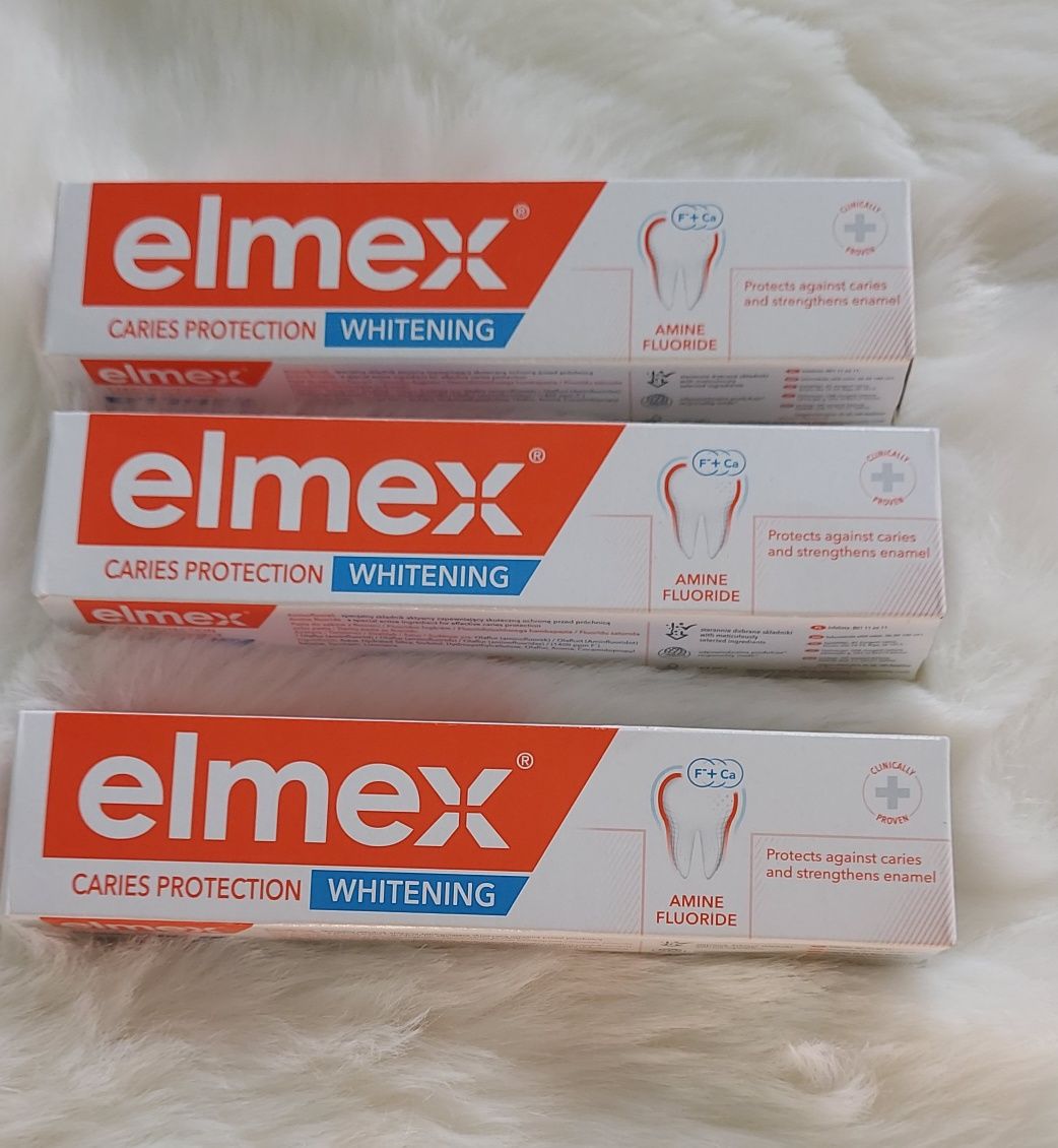 Pasta do zębów elmex whitening 3 szt