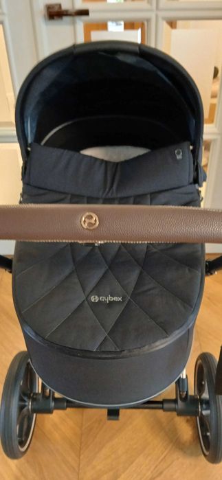 Wózek 2w1Cybex Priam 2.0 stelaż rose, siedziskoJEWELES gondola akcesor