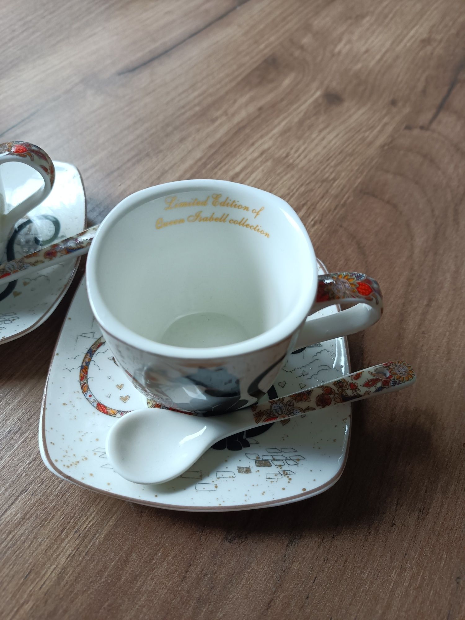 Filiżanki espresso fine bone china