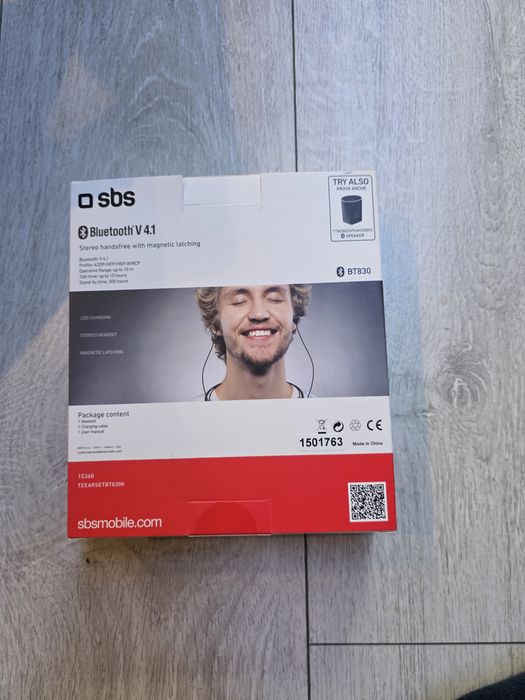 Słuchawki bluetooth SBS BT830