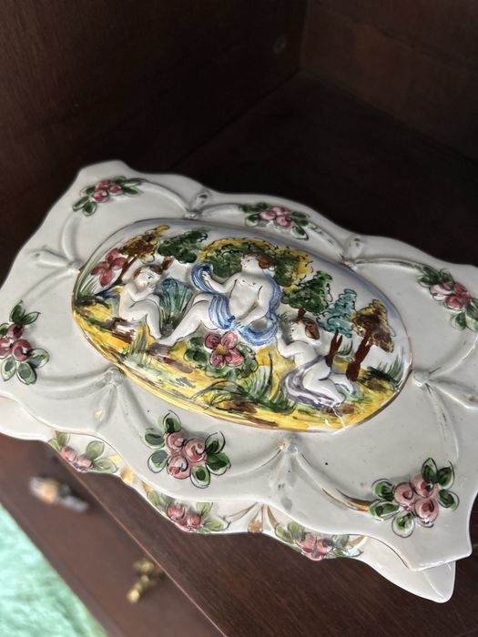 Porta jóias antigo vintage