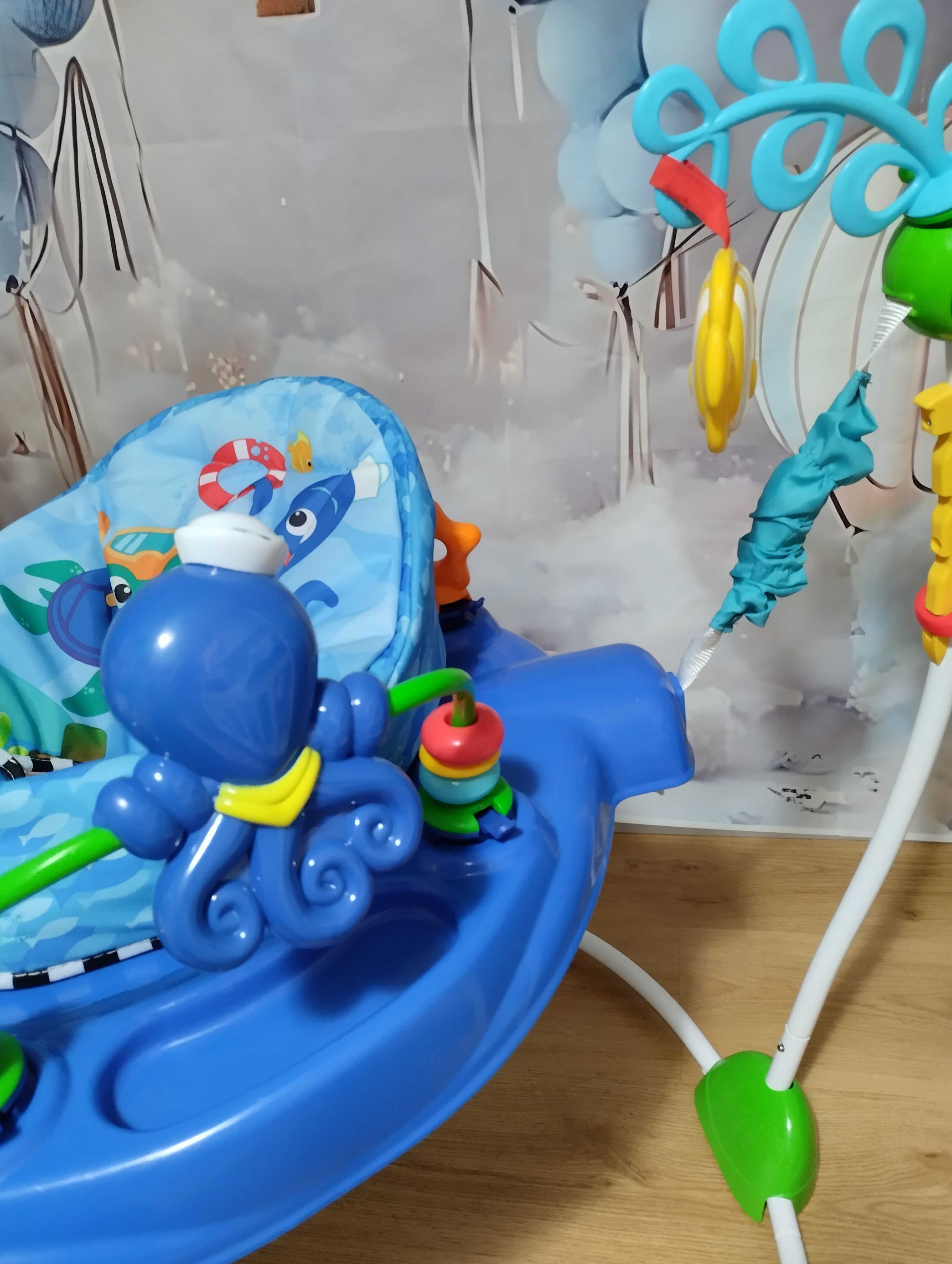 Skoczek interaktywny Baby Einstein Neptune Ocean stolik edukacyjny 360