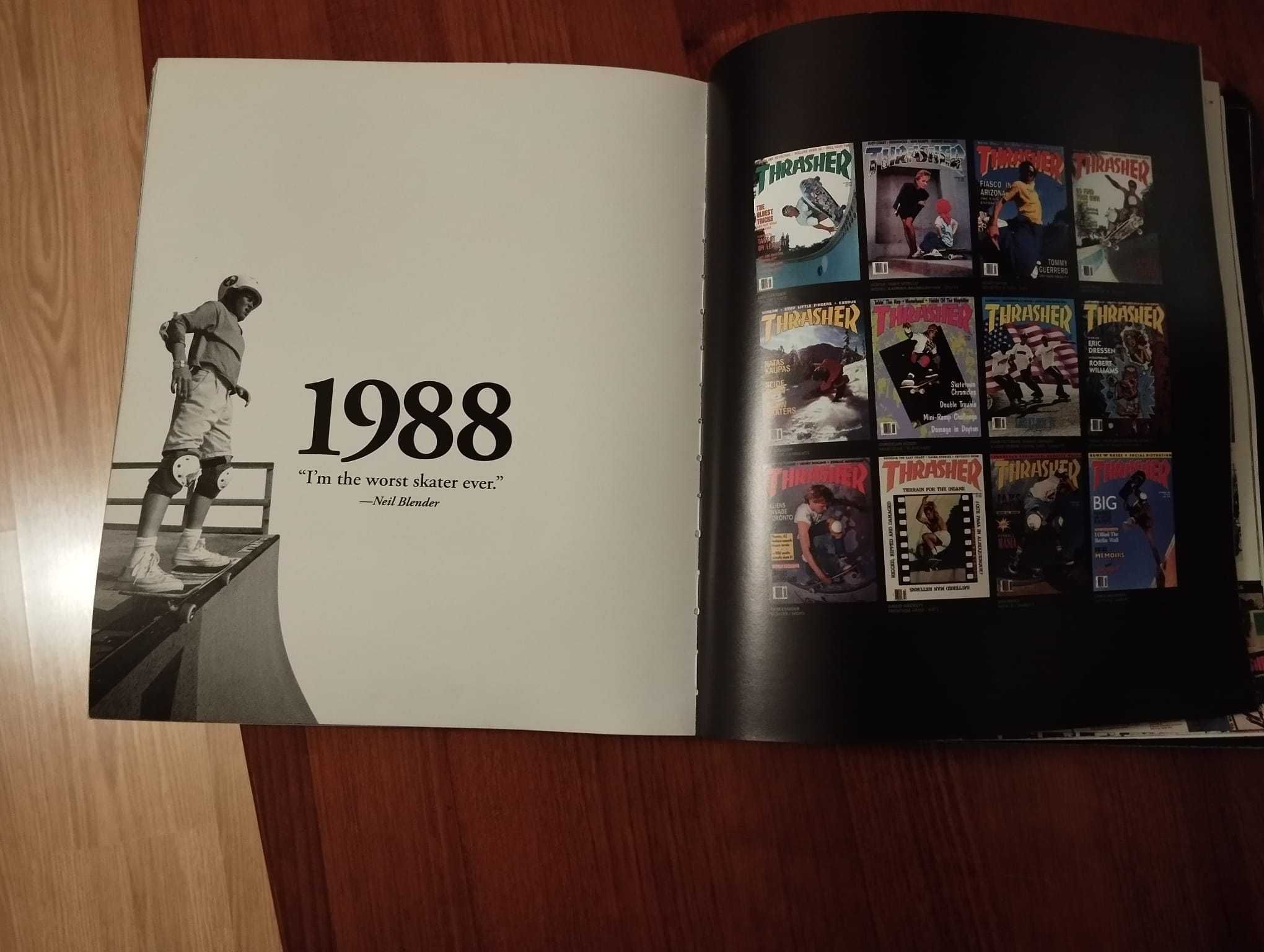Livro "The first 25 years of Thrasher Magazine"