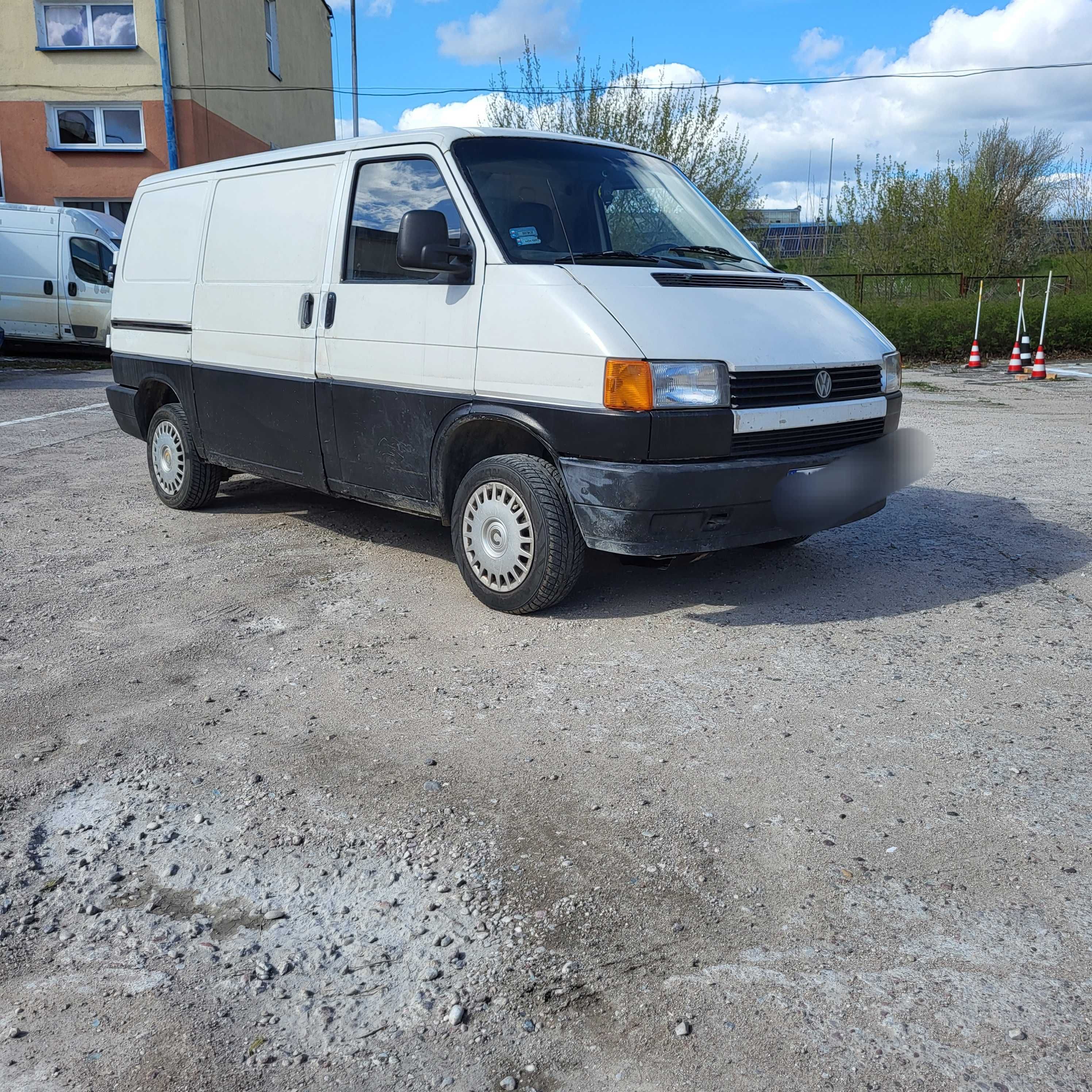 Vw t4 1.9diesel 1993r. //hak wbity w dowod