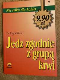 Ksiazka Jedz zgodnie z grupą krwi Dr Jorg Zittlau