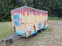 Przyczepa Gastronomiczna FOOD TRUCK!!! Lody Gofry