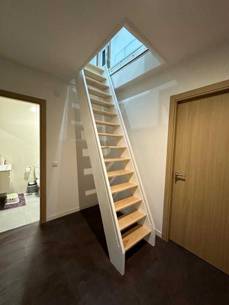 escadas em madeira