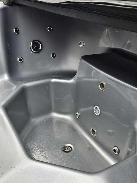 Balia bania jacuzzi ogrodowa akryl hydro aero spa opalana drewnem hot