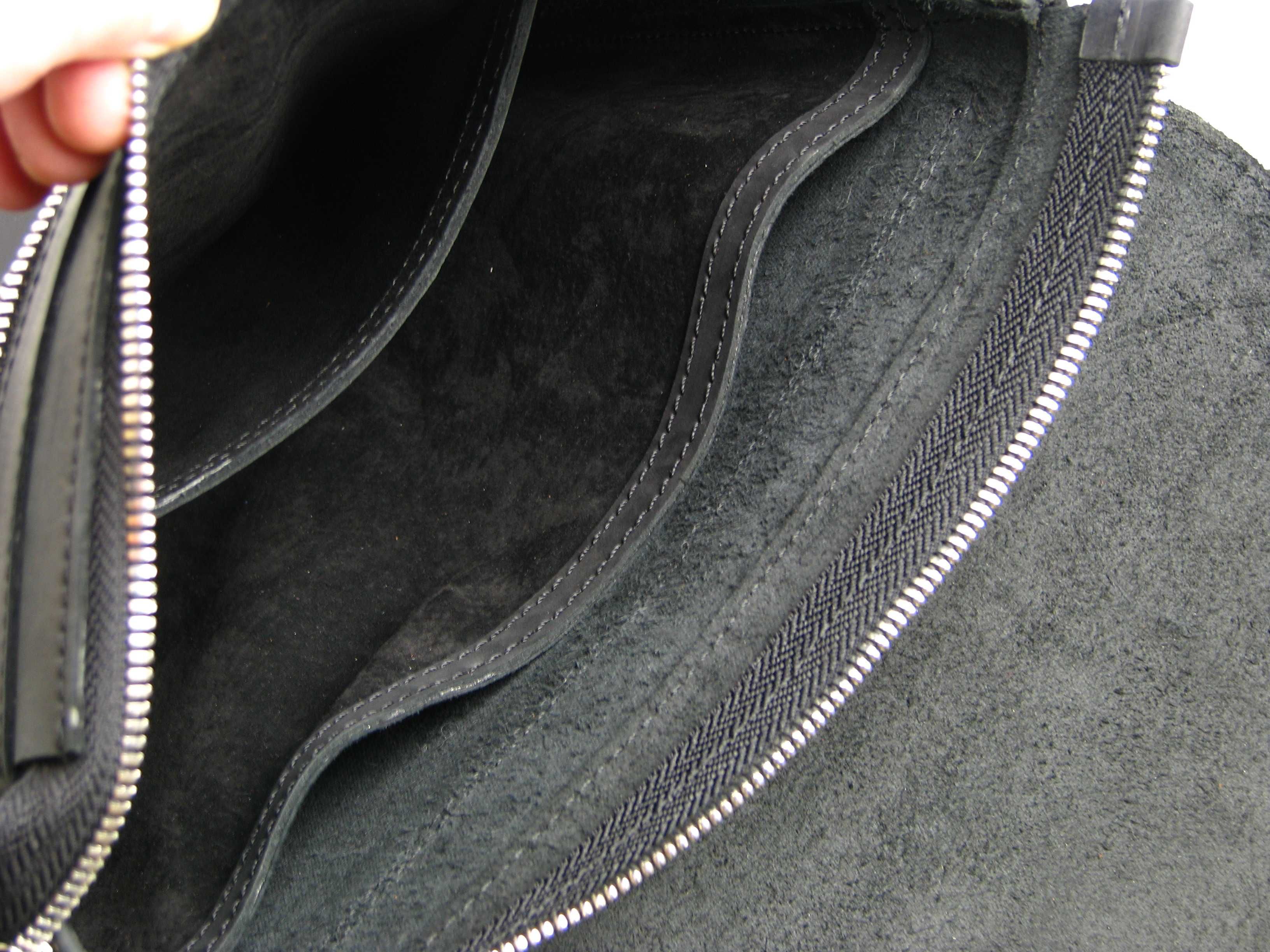 Мужская кожаная сумка GS ЛА 002 черная