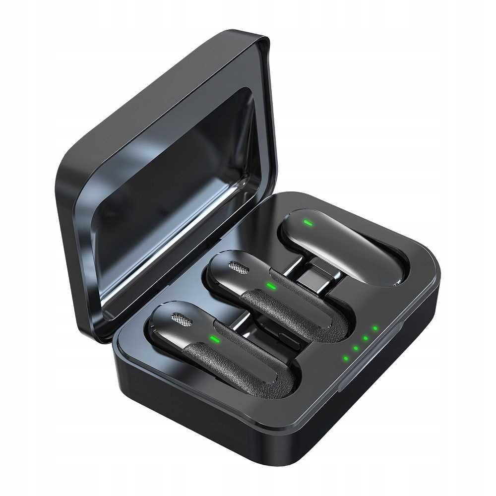 Mikrofon do telefonu bezprzewodowy podwójny USB-C do streamingu