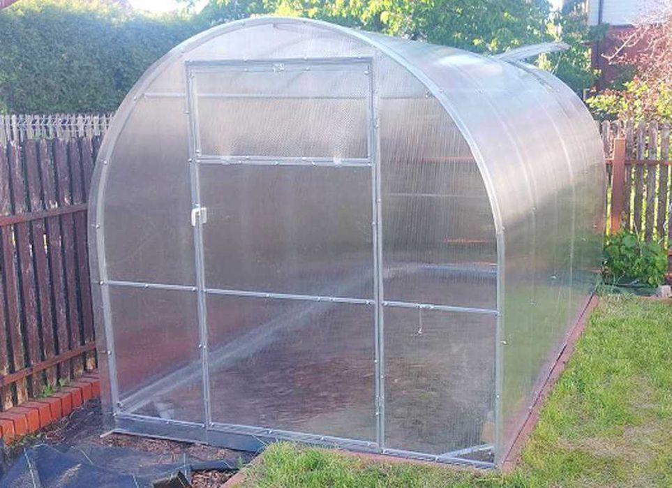 Szklarnia z Poliwęglanu 4mm - 2х2m +3 prezenty (dostępne 4m, 6m, 8m)