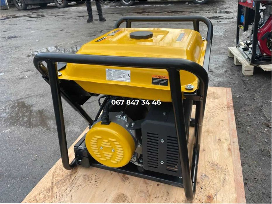 Генератор BENZA Bancada BX6000 AVR 6kW 230V Бензин 1 фаза Испания медь