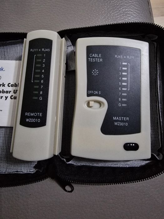 Tester kabli LAN sieciowych LogiLink RJ45 CABLE TESTER