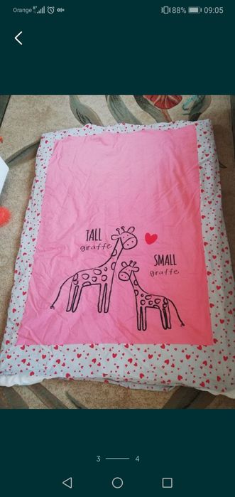 Poszewka poszwa na kołdrę 100x135