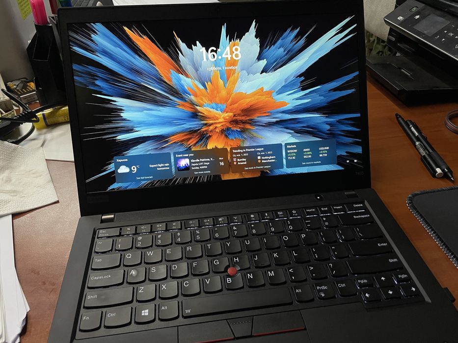 Продам Lenovo T495 Ryzen 5 PRO игровой ноутбук