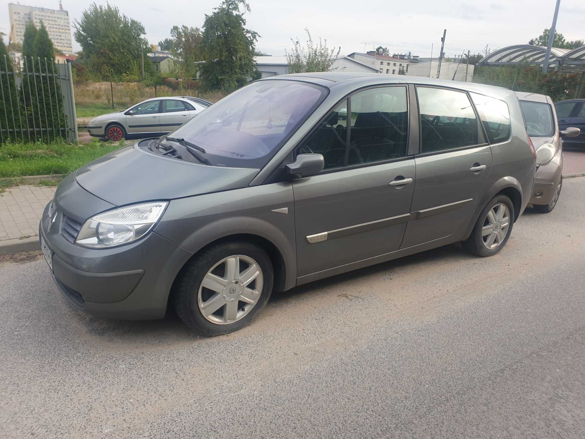 Renault Scenic 2 II 1.6 16V benzyna LPG gaz & grand Scenic 7 osób 1.9D