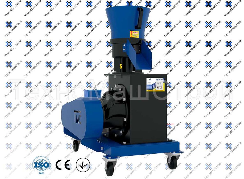 Гранулятор для пелет та кормів GRAND-200 до 500 кг/час