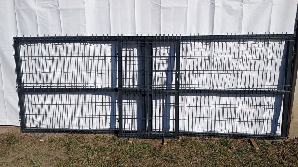 Nowa brama wjazdowa dwuskrzydłowa