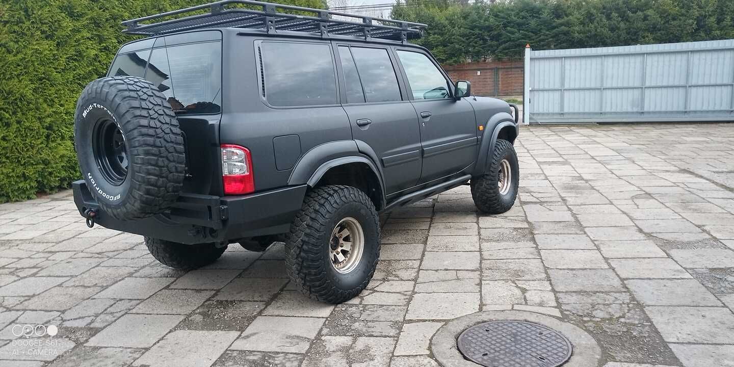 Nissan Patrol Y61 swap BMW M57 OFF ROAD