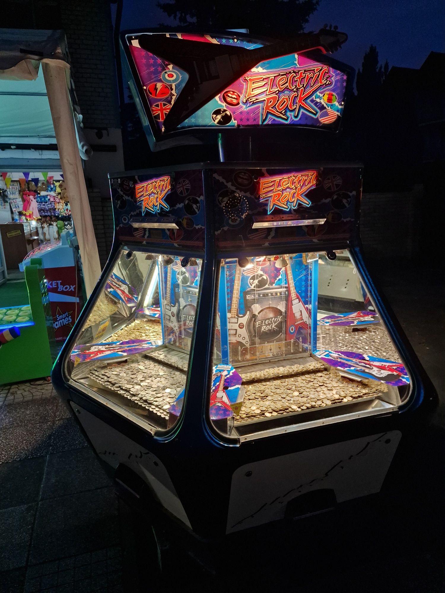Coin pusher spychacz monet automat zarobkowy
