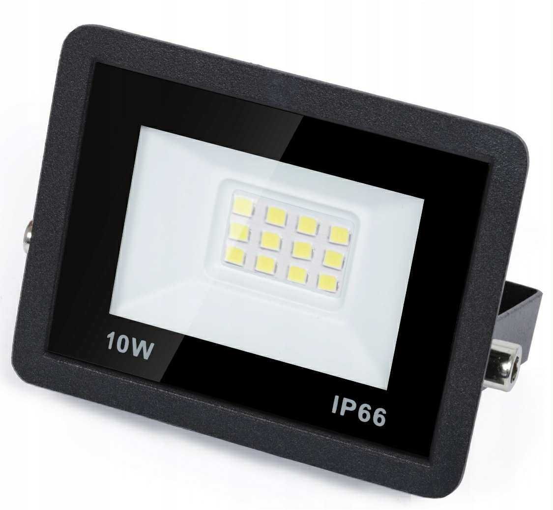HALOGEN LED 10W IP66 Mocne Światło Spokój i Bezpieczeństwo