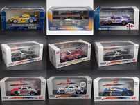 (EBBRO) 1/43 Toyota, Porsche, Lexus SC430, Porsche масштабні моделі