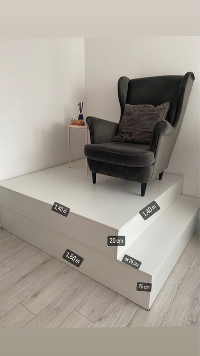 Podest do pedicure duży
