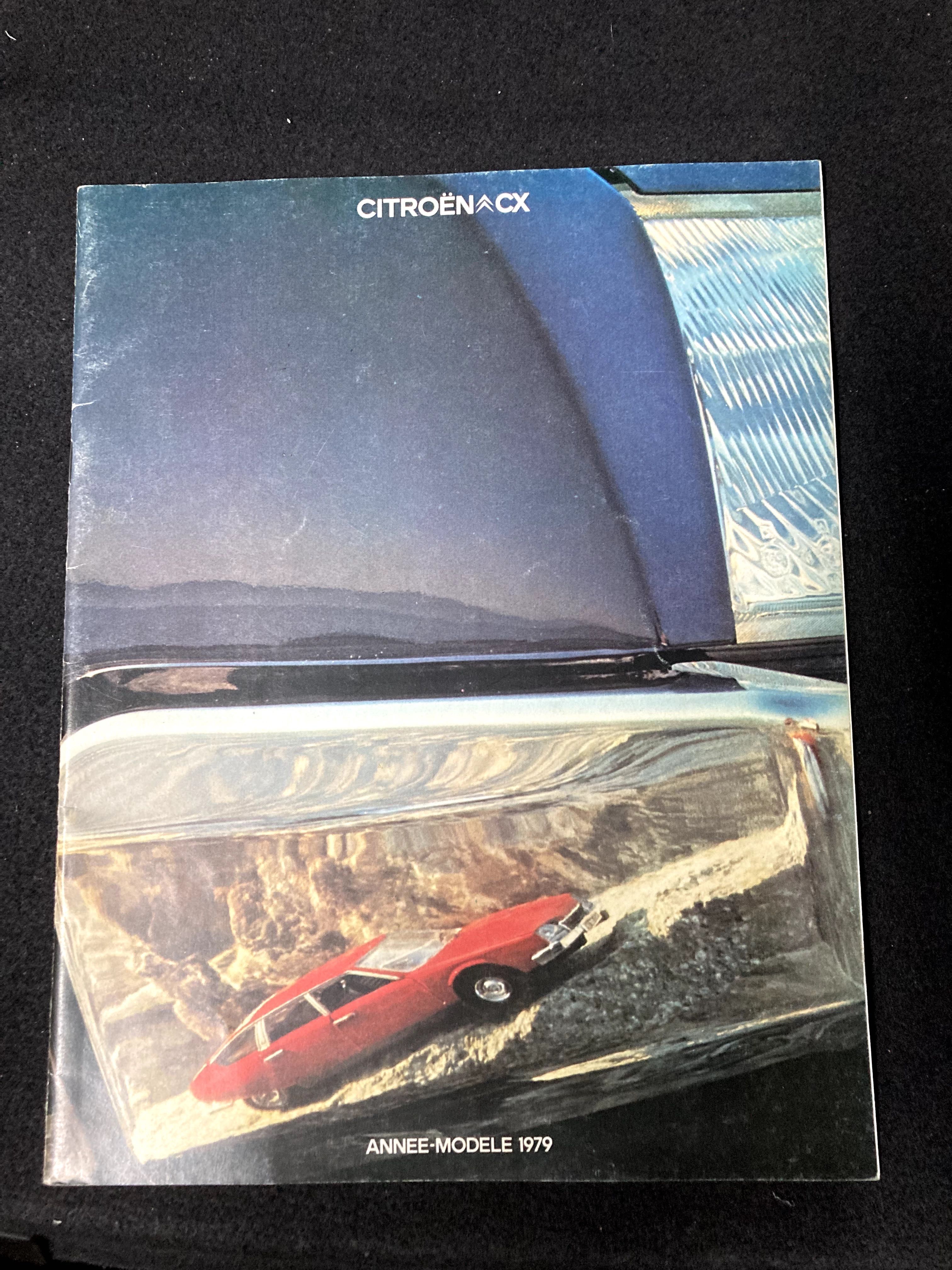 Catálogo Citroen CX 1979
