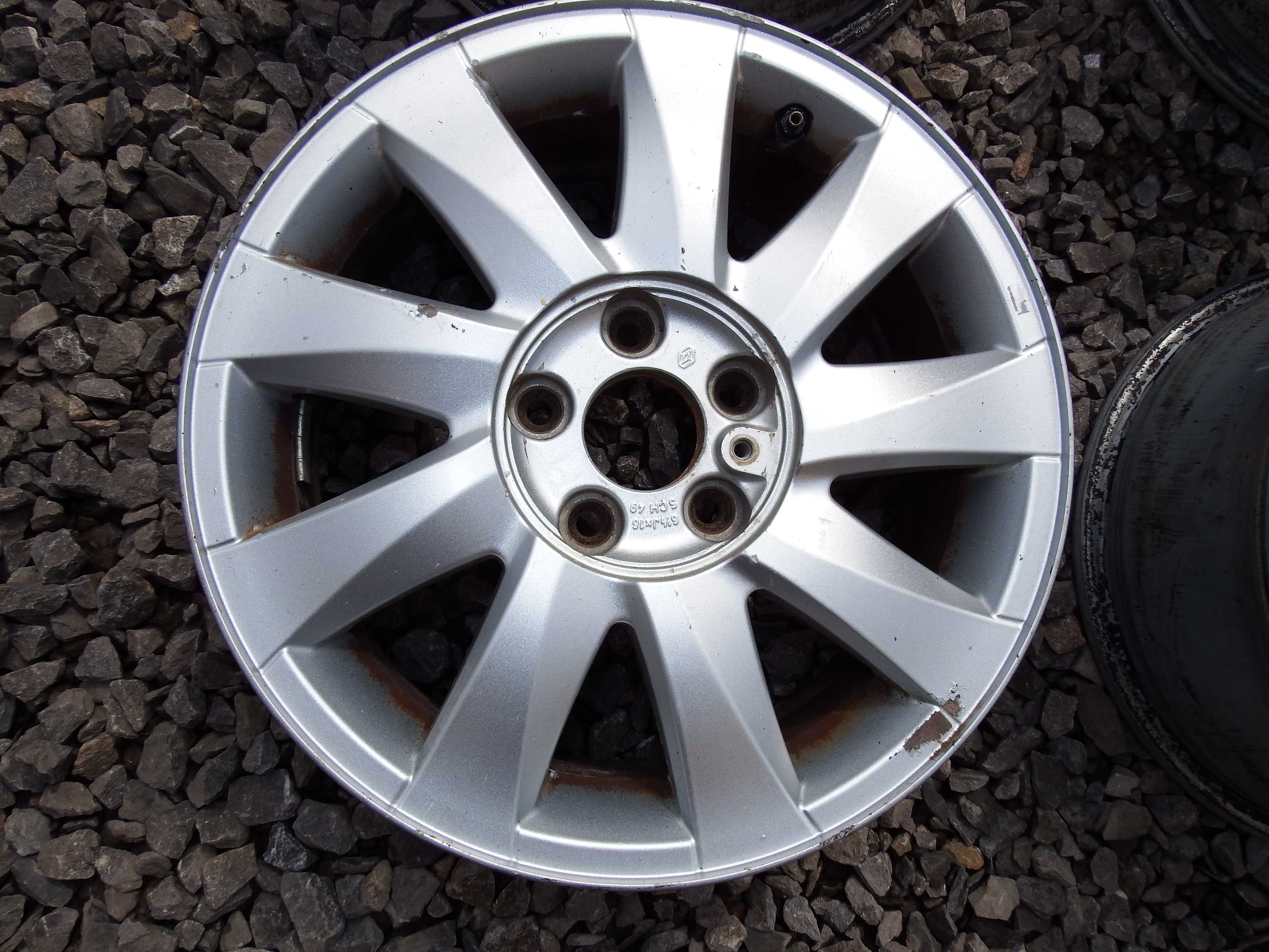 felgi aluminiowe alufelgi renault Megane ii Scenic ii lift 16 cali