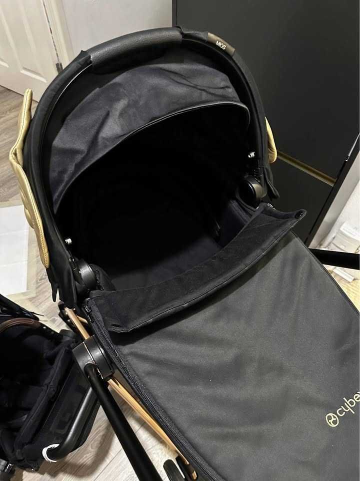 wóżek dziecięcy Cybex Mios Rose Gold x Jeremy Scott Gold Wings
