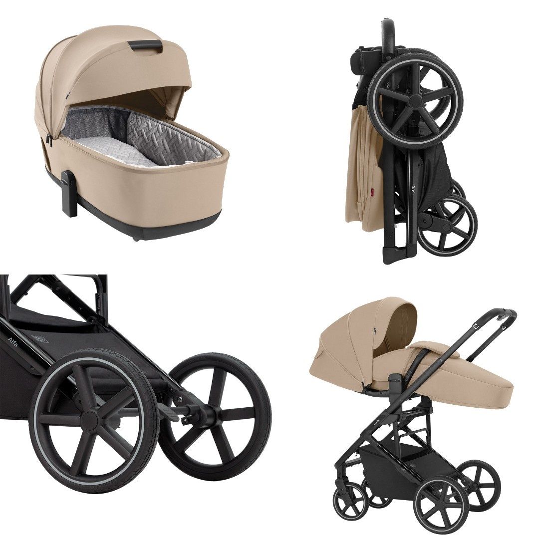 Коляска 2в1 Карелло Альфа Carrello Alfa