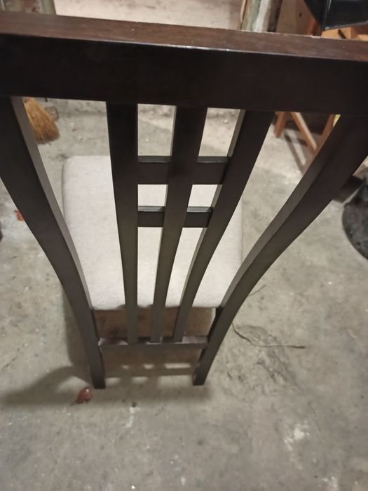 Стільчик м'який з дерева  4шт