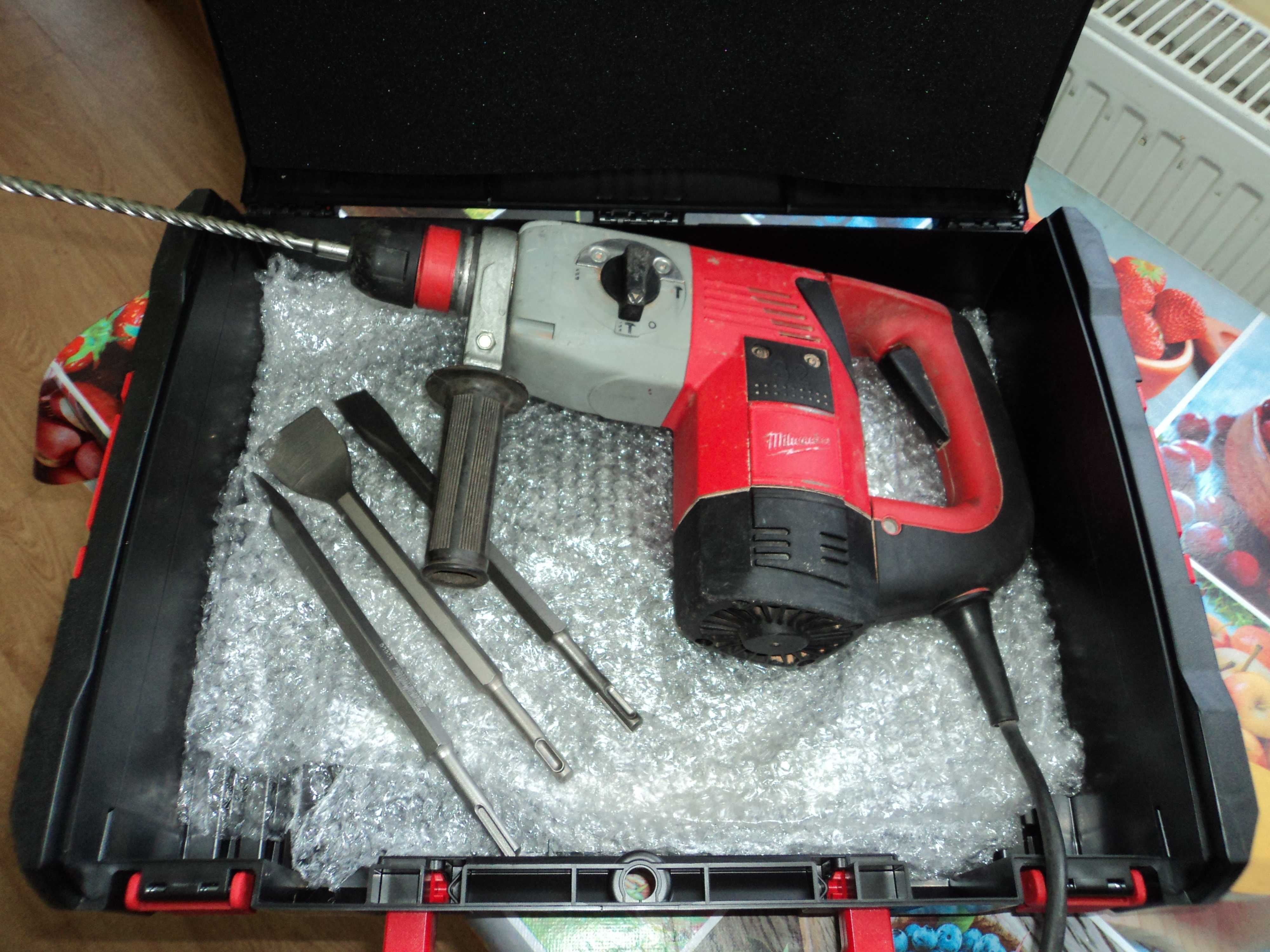 Milwaukee Plh32xe mlotow.udarowa 3-funkc.900 w 3.8 j z podkuwaniem kpl