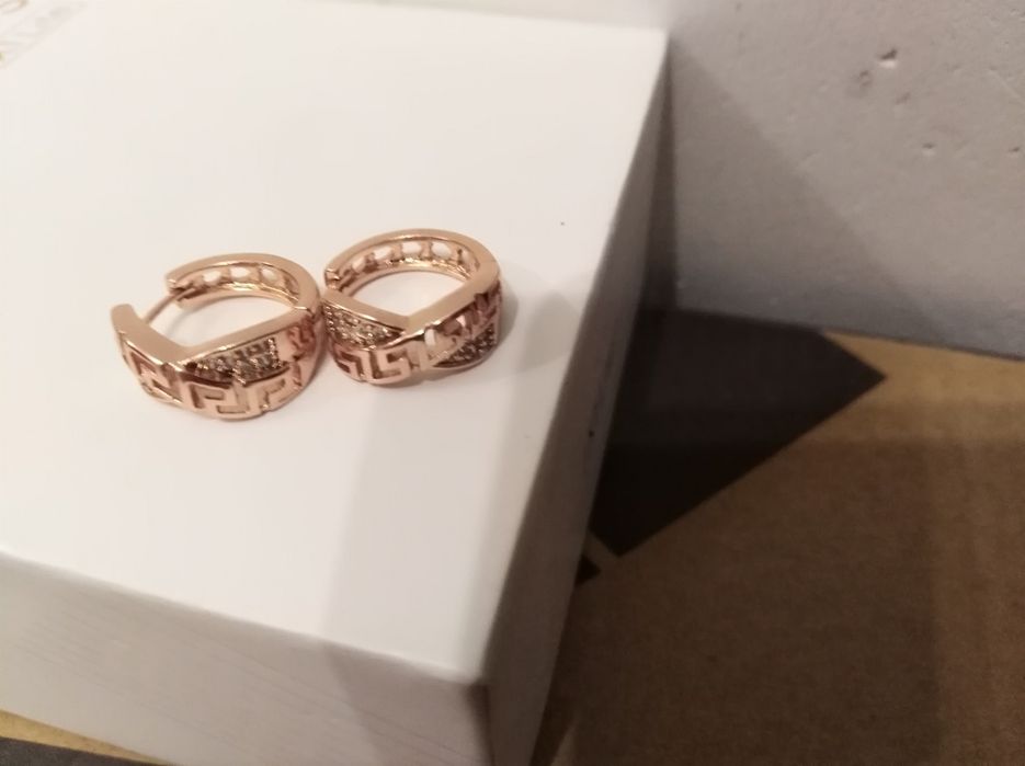 Серьги сережки медичне золото