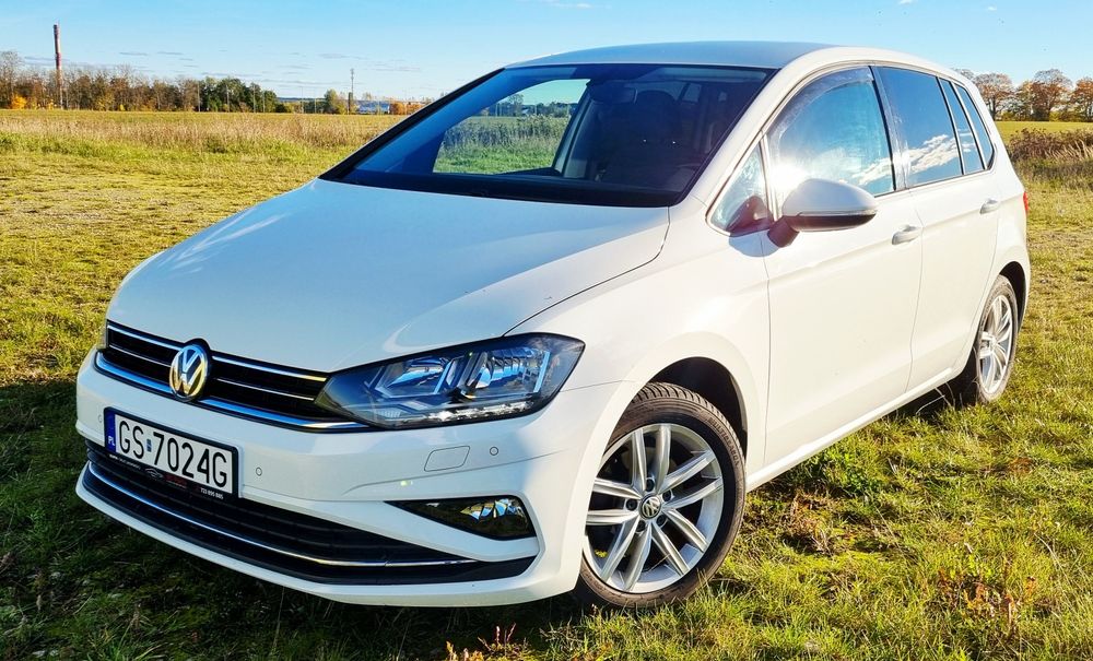 VW GOLF SPORTSVAN 1,5 benz150KM!!! AUTOMAT full opcja