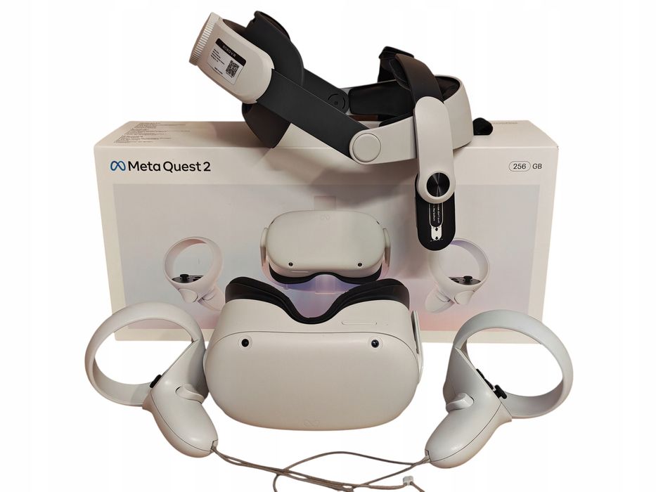 Gogle vr meta quest 2 256gb zestaw wirtualnej rzeczywistości
