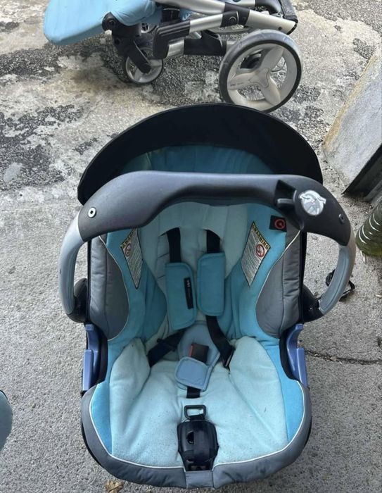 Carrinho + ovo para bebé