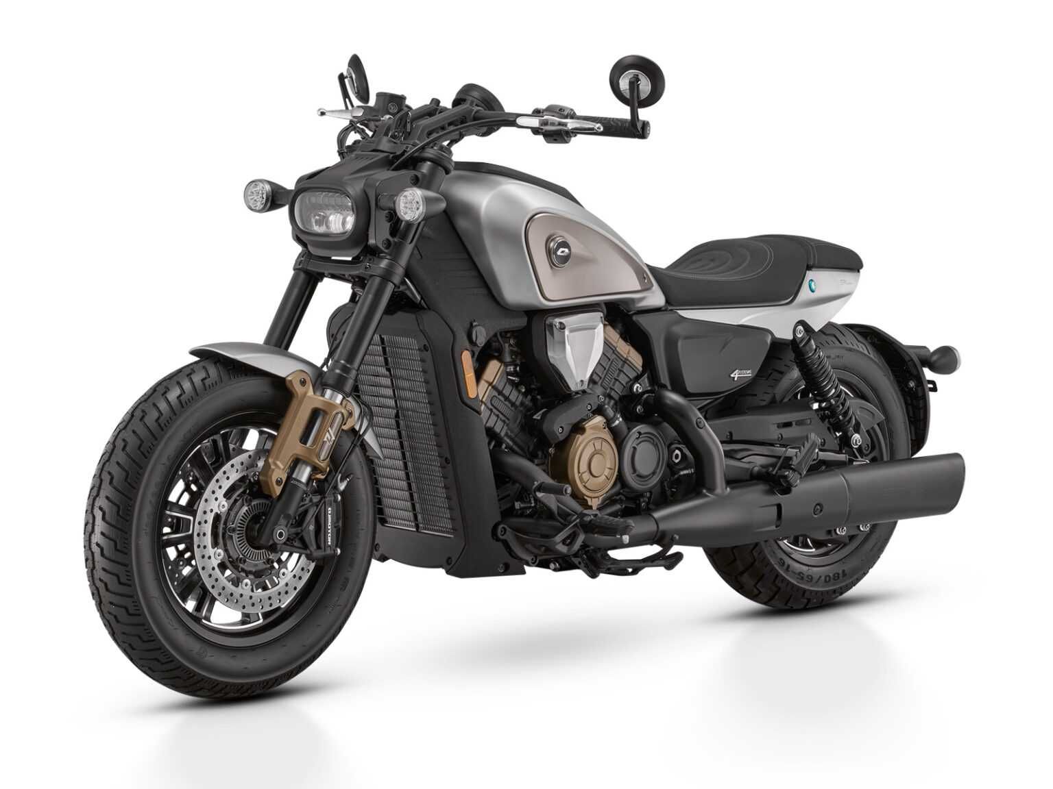 Motocykl Cruiser QJMOTOR SRV 600V z silnikiem V4